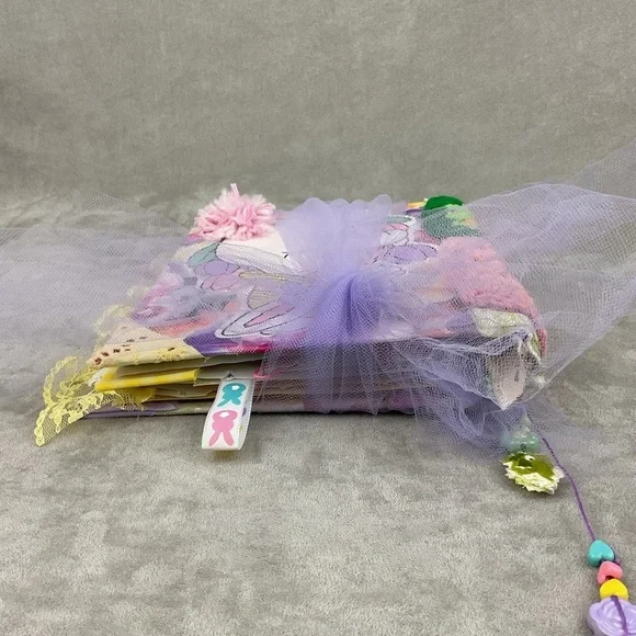 Handmade bunny Easter junk journal (semi bare style) with lots vintage ephemera - Picture 3 of 16